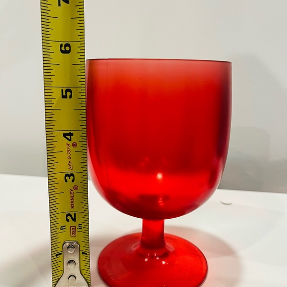 🇺🇸 Plastic wine glasses 🇺🇸 - Picture 5 of 7